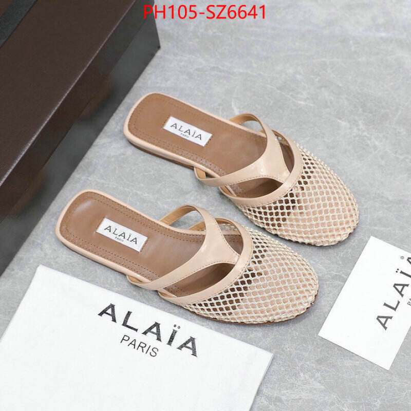 Women Shoes-ALAIA aaaaa+ quality replica ID: SZ6641 $: 105USD