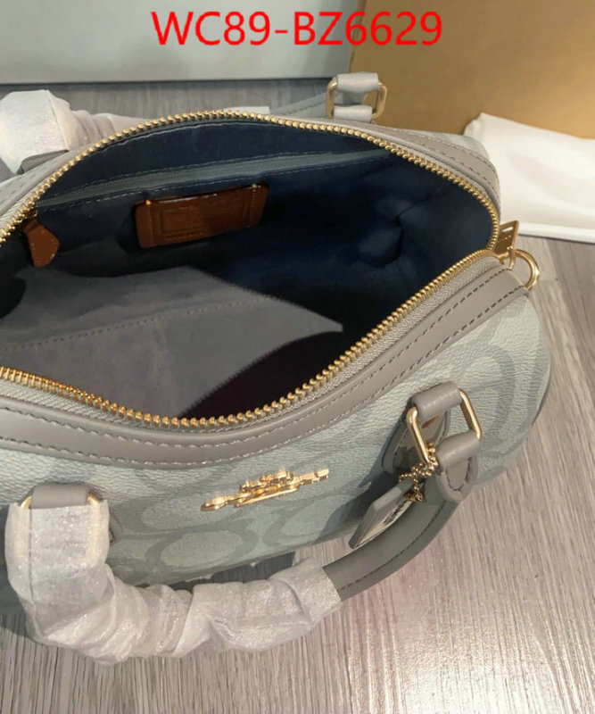 Coach Bags(4A)-Crossbody- what is a 1:1 replica ID: BZ6629 $: 89USD,
