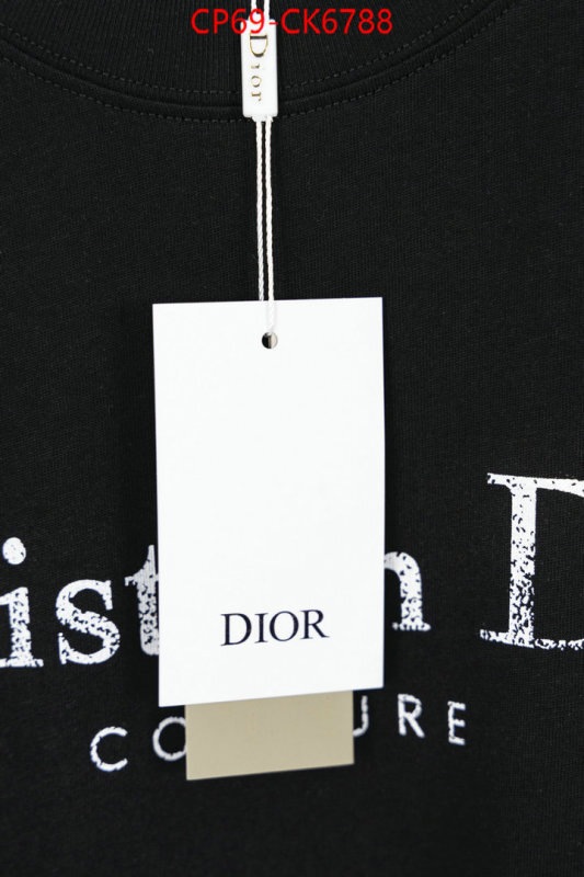 Clothing-Dior highest quality replica ID: CK6788 $: 69USD