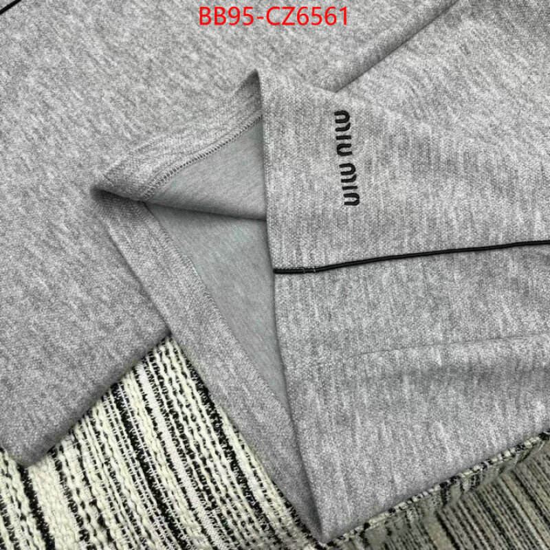 Clothing-MIU MIU quality aaaaa replica ID: CZ6561 $: 95USD