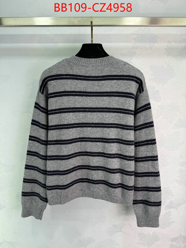 Clothing-MIU MIU how to buy replcia ID: CZ4958 $: 109USD