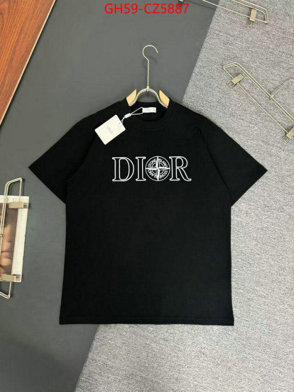 Clothing-Dior what is aaaaa quality ID: CZ5887 $: 59USD