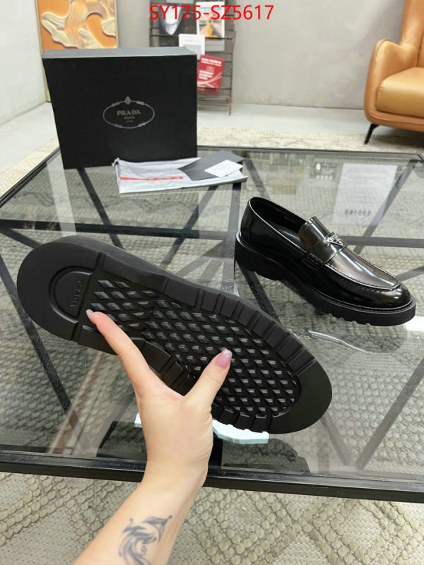 Men shoes-Prada aaaaa+ replica ID: SZ5617 $: 175USD
