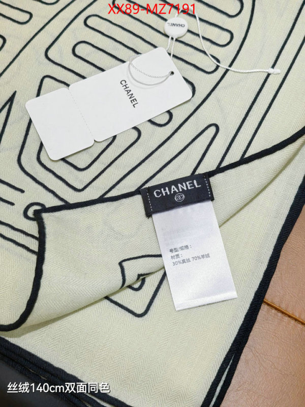 Scarf-Chanel where could you find a great quality designer ID: MZ7191 $: 89USD