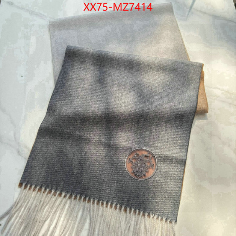 Scarf-Hermes what's the best place to buy replica ID: MZ7414 $: 75USD