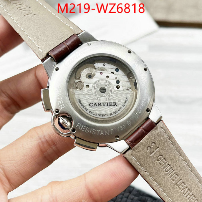 Watch(TOP)-Cartier replica every designer ID: WZ6818 $: 219USD