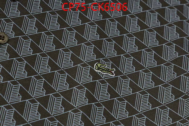 Clothing-Lacoste what best designer replicas ID: CK6506 $: 75USD