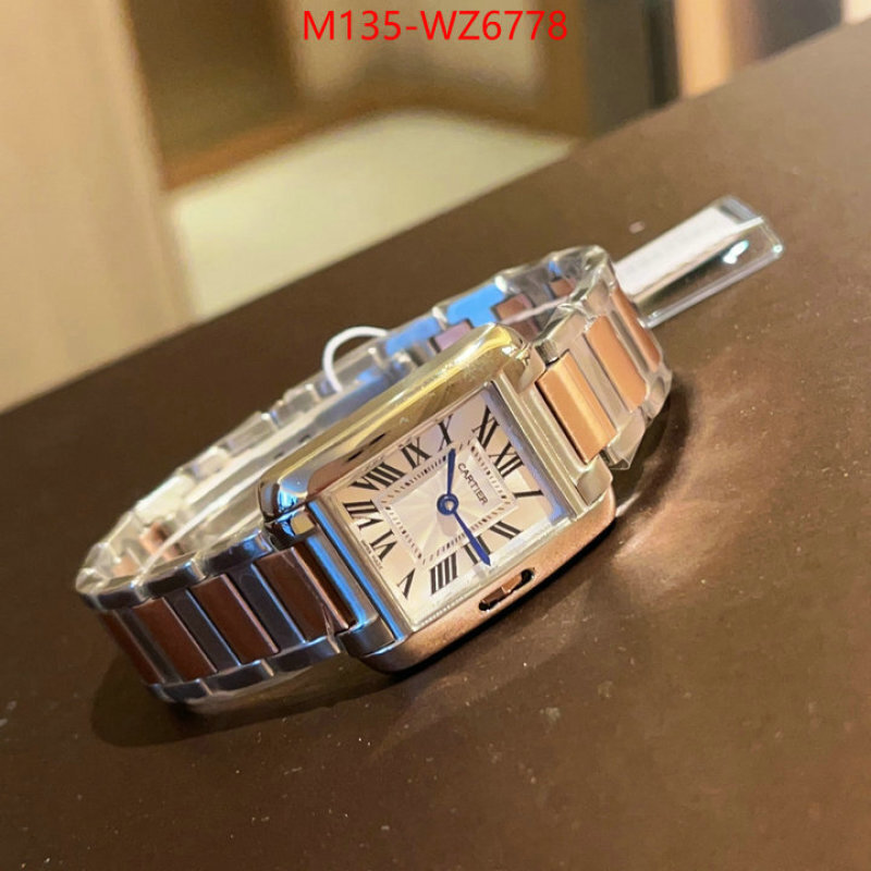 Watch(4A)-Cartier buy best quality replica ID: WZ6778 $: 135USD
