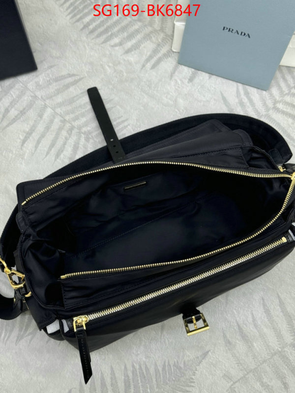 Prada Bags(TOP)-Crossbody- highest quality replica ID: BK6847 $: 169USD,