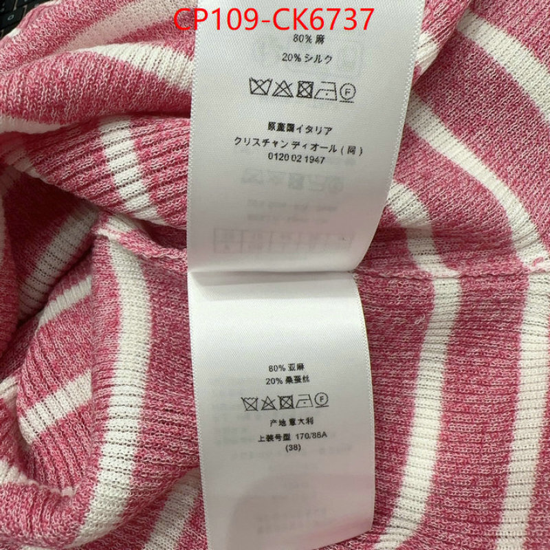 Clothing-Dior cheap replica ID: CK6737 $: 109USD