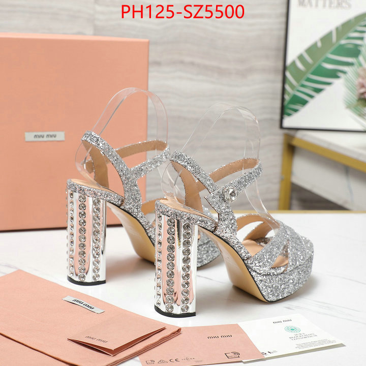 Women Shoes-Miu Miu wholesale designer shop ID: SZ5500 $: 125USD