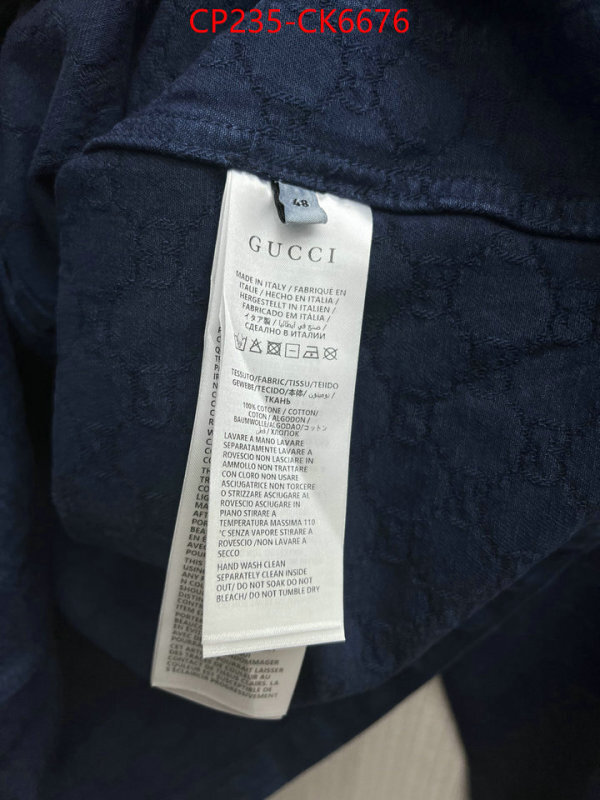 Clothing-Gucci buy the best high quality replica ID: CK6676