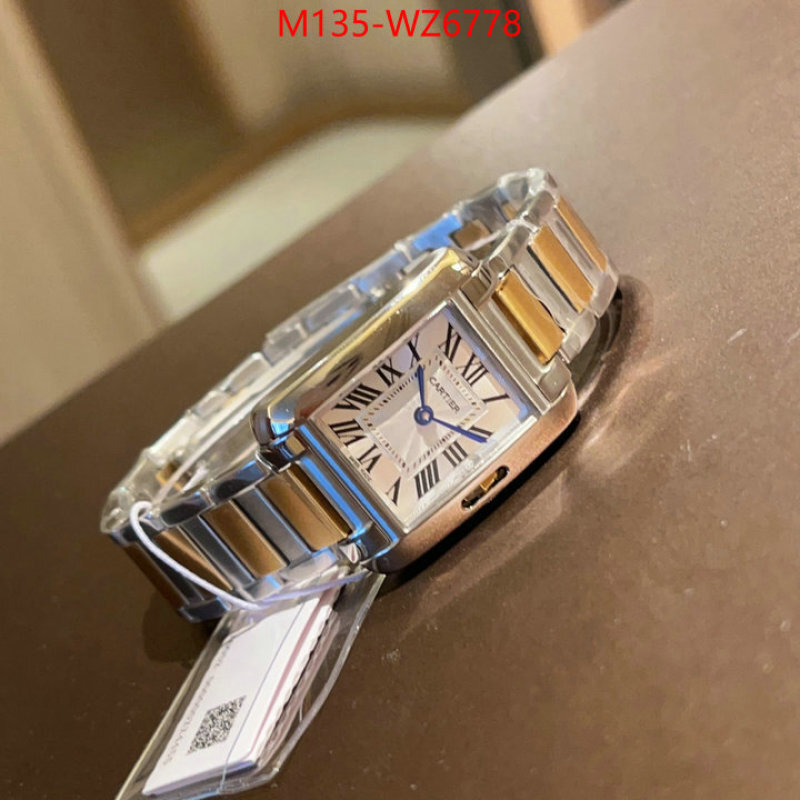 Watch(4A)-Cartier buy best quality replica ID: WZ6778 $: 135USD