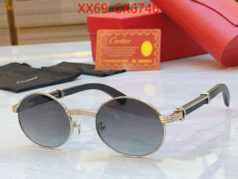 Glasses-Cartier buy cheap replica ID: GK6746 $: 69USD