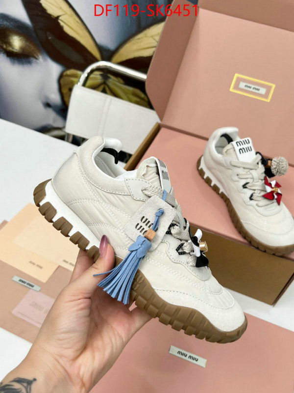 Women Shoes-Miu Miu quality replica ID: SK6451 $: 119USD