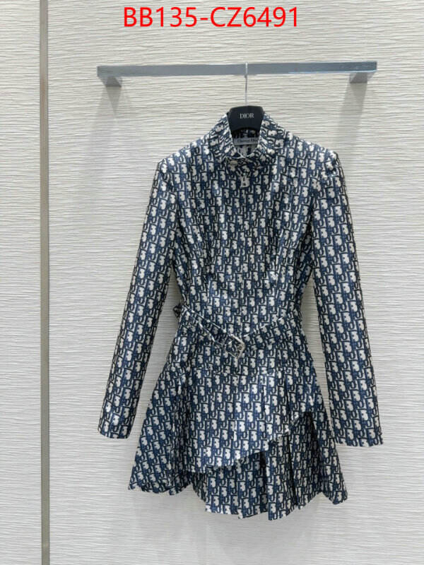 Clothing-Dior aaaaa+ replica designer ID: CZ6491 $: 135USD