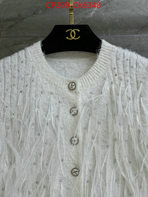 Clothing-Chanel sellers online ID: CK6348 $: 209USD