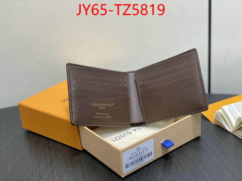 LV Bags(TOP)-Wallet replica ID: TZ5819 $: 65USD,