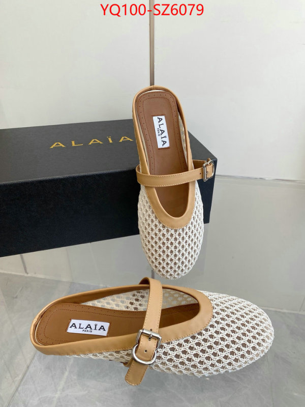 Women Shoes-ALAIA top grade ID: SZ6079 $: 100USD