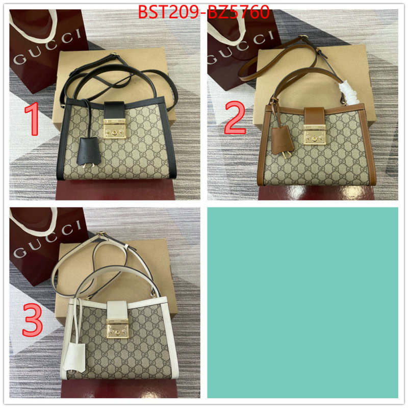 Gucci Bags(TOP)-Padlock- quality aaaaa replica ID: BZ5760 $: 209USD,