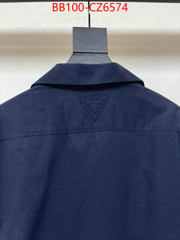 Clothing-Prada replica 2024 perfect luxury ID: CZ6574 $: 100USD