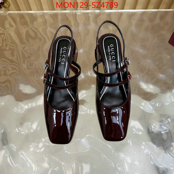 Women Shoes-Gucci top quality designer replica ID: SZ4789 $: 129USD