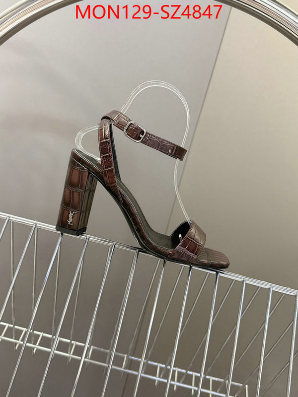 Women Shoes-YSL replica aaaaa+ designer ID: SZ4847 $: 129USD