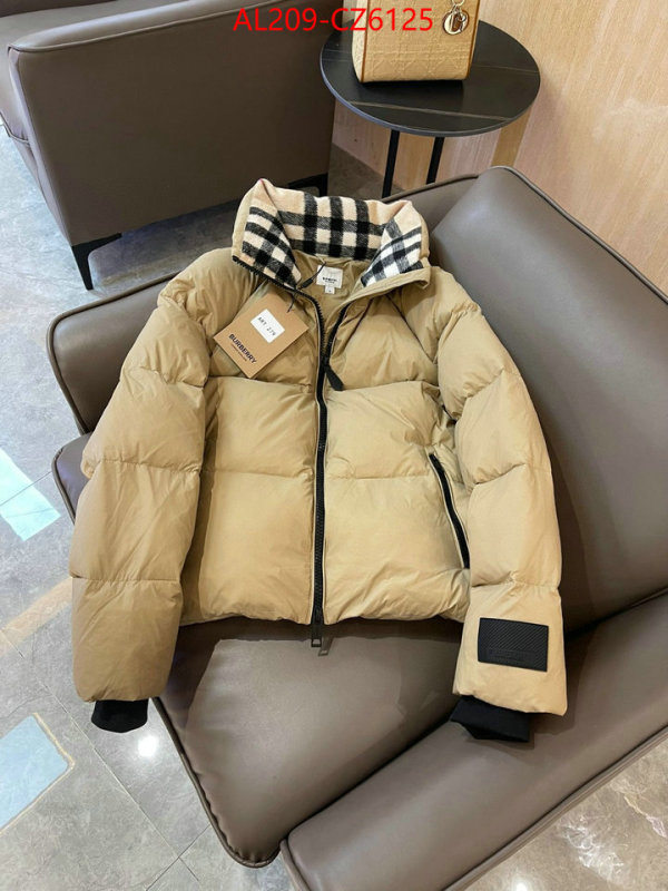 Down jacket Women-Burberry supplier in china ID: CZ6125 $: 209USD