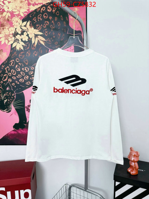 Clothing-Balenciaga luxury ID: CZ5832 $: 59USD