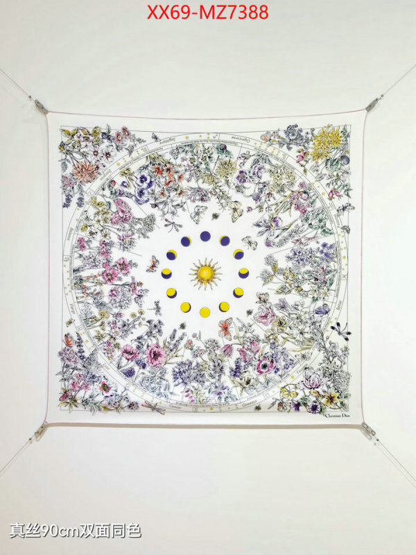 Scarf-Dior best quality replica ID: MZ7388 $: 69USD