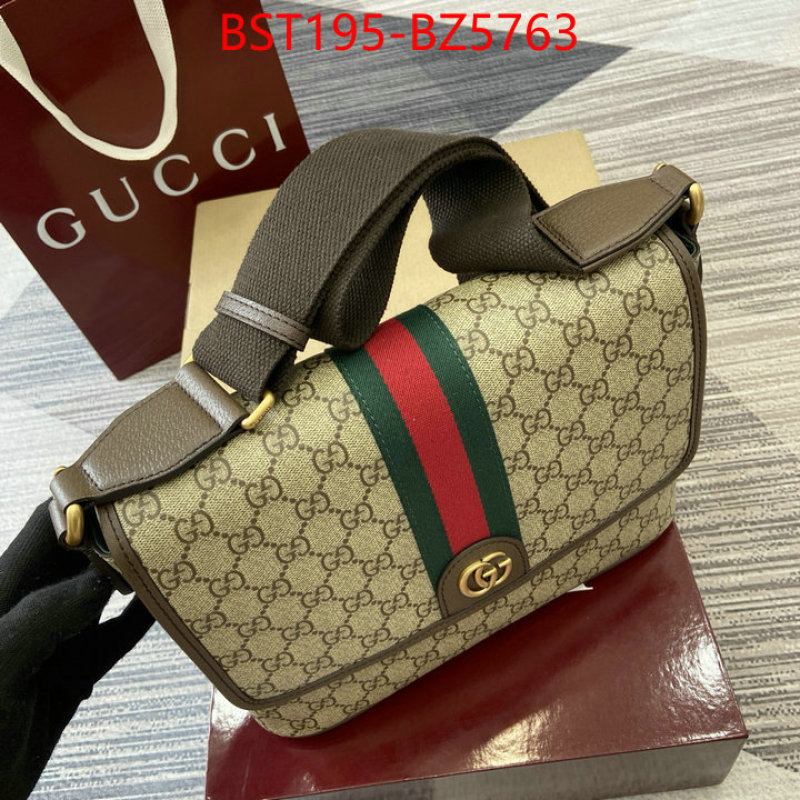 Gucci Bags(TOP)-Crossbody- highest quality replica ID: BZ5763 $: 195USD,