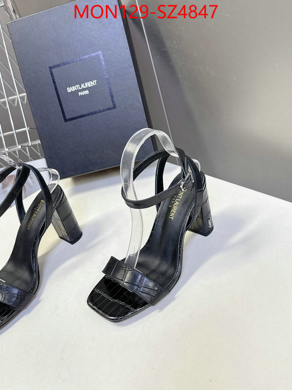 Women Shoes-YSL replica aaaaa+ designer ID: SZ4847 $: 129USD