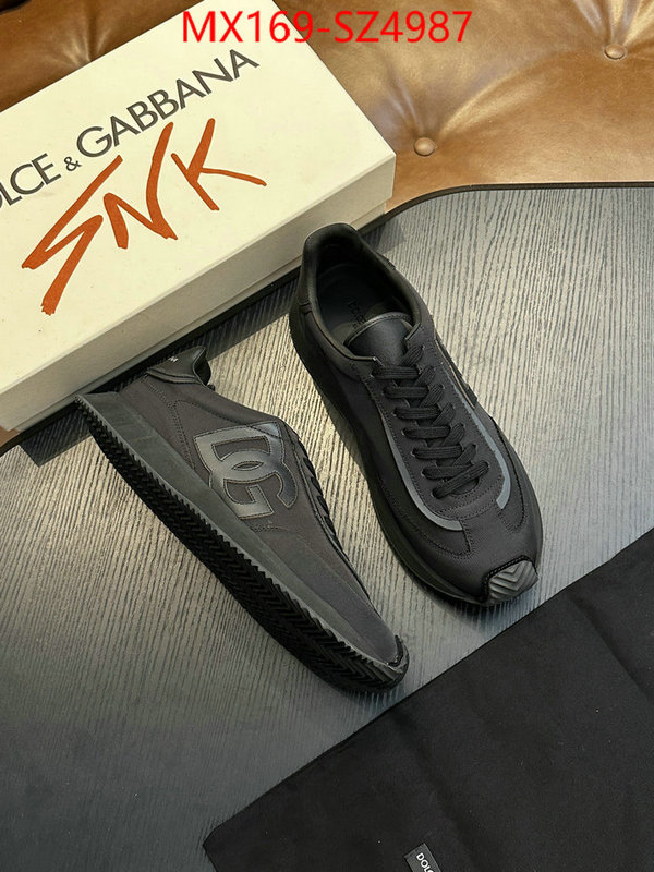 Men Shoes-DG best quality fake ID: SZ4987 $: 169USD
