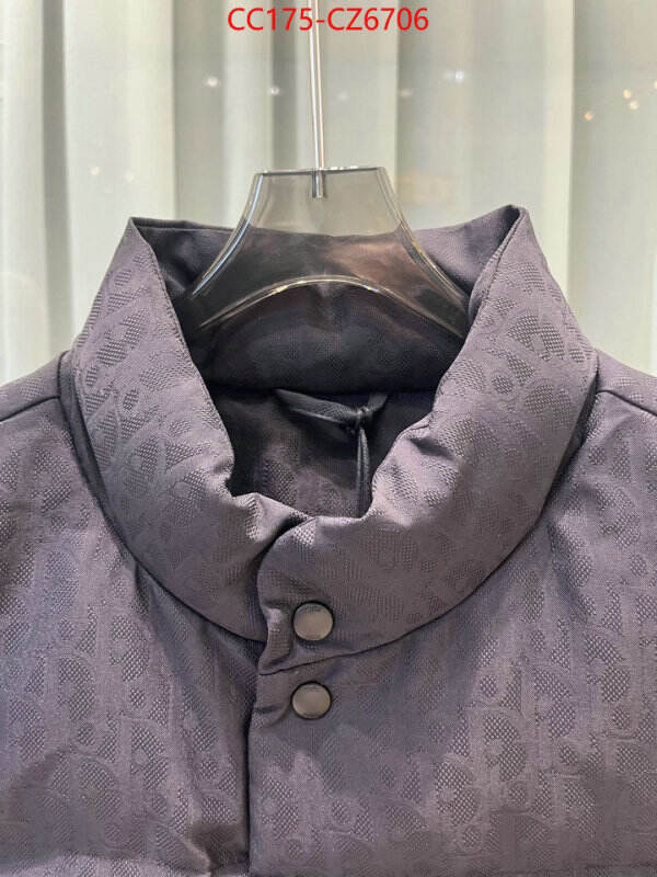 Down jacket Women-Dior replica for cheap ID: CZ6706 $: 175USD