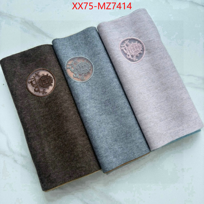 Scarf-Hermes what's the best place to buy replica ID: MZ7414 $: 75USD