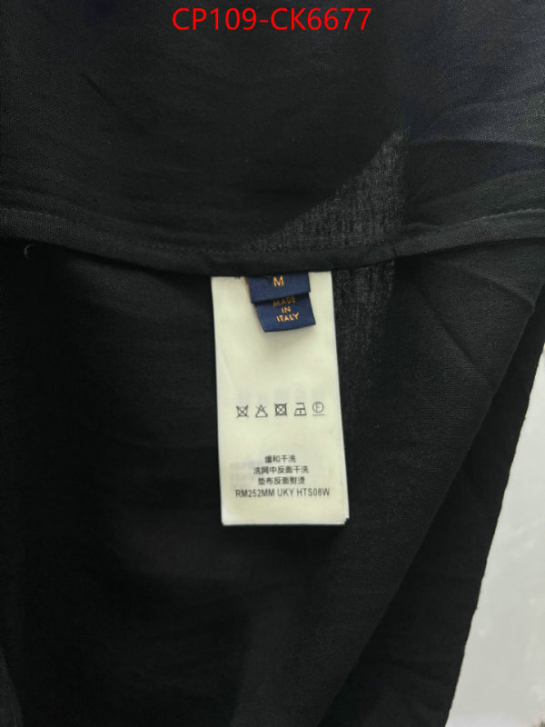 Clothing-LV luxury fashion replica designers ID: CK6677 $: 109USD