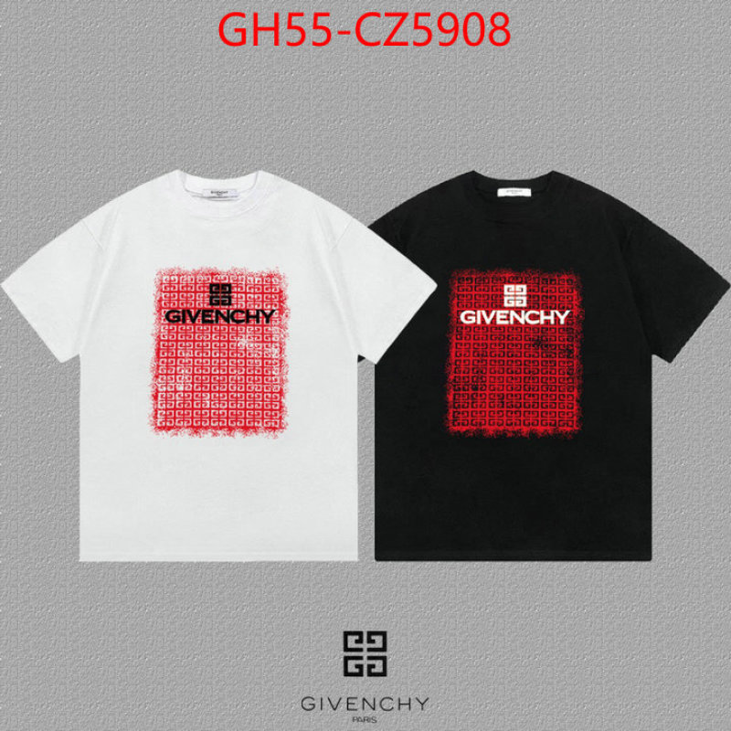 Clothing-Givenchy shop the best high quality ID: CZ5908 $: 55USD