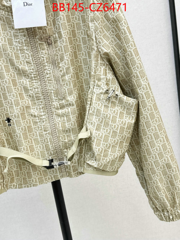 Clothing-Dior aaaaa quality replica ID: CZ6471 $: 145USD