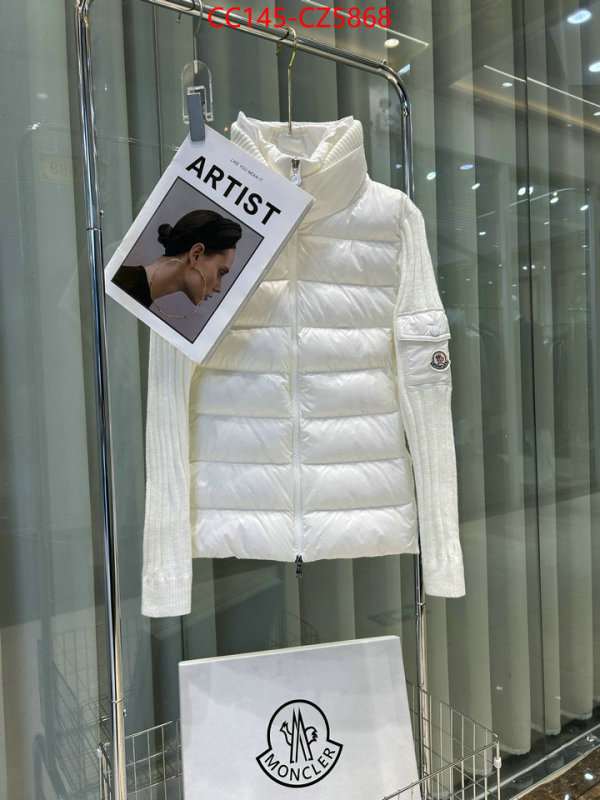 Down jacket Women-Moncler designer wholesale replica ID: CZ5868 $: 145USD