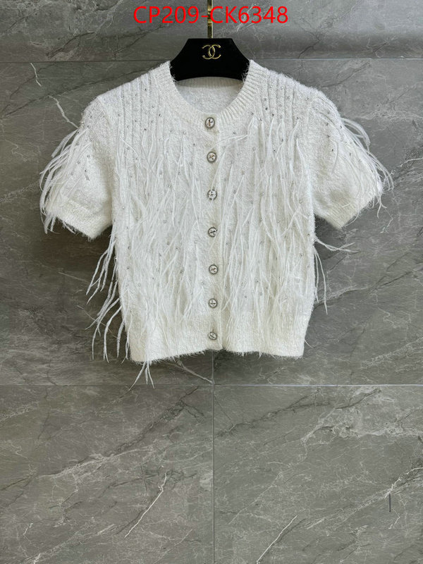 Clothing-Chanel sellers online ID: CK6348 $: 209USD