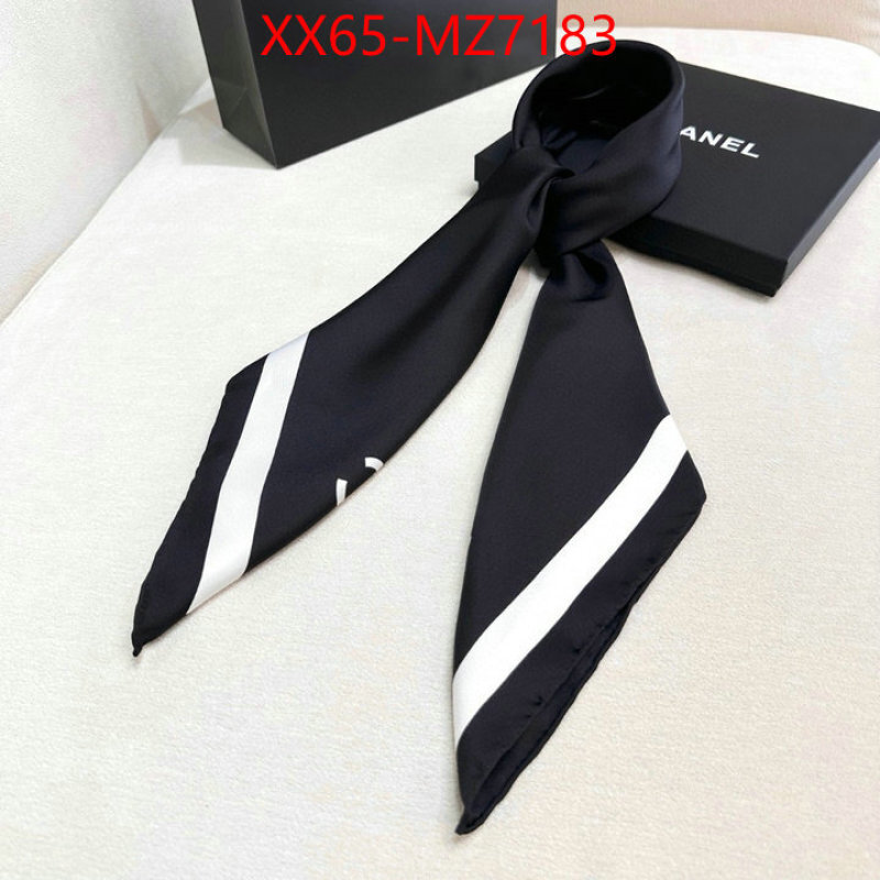 Scarf-Chanel cheap ID: MZ7183 $: 65USD