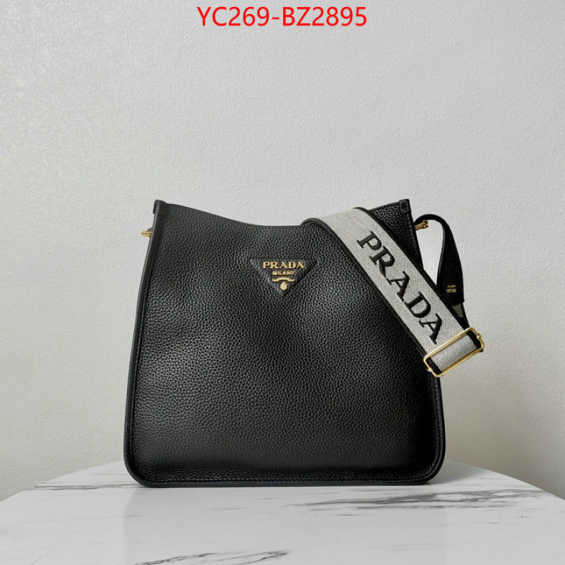 Prada Bags(TOP)-Crossbody- practical and versatile replica designer ID: BZ2895 $: 269USD,