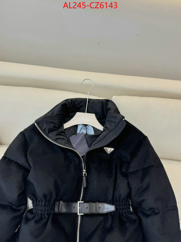 Down jacket Women-Prada fake high quality ID: CZ6143 $: 245USD
