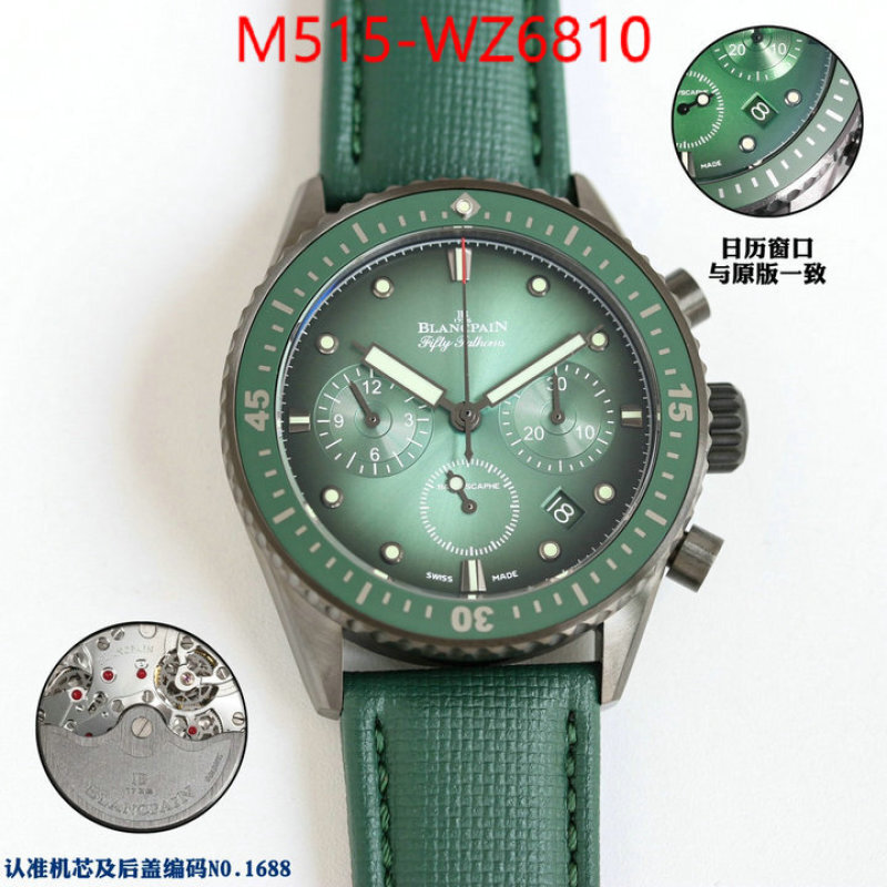 Watch(TOP)-Blancpain sellers online ID: WZ6810 $: 515USD