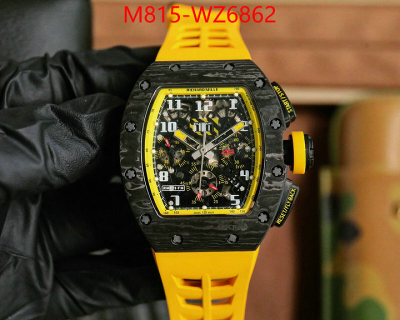 Watch(TOP)-Richard Mille best quality fake ID: WZ6862 $: 815USD