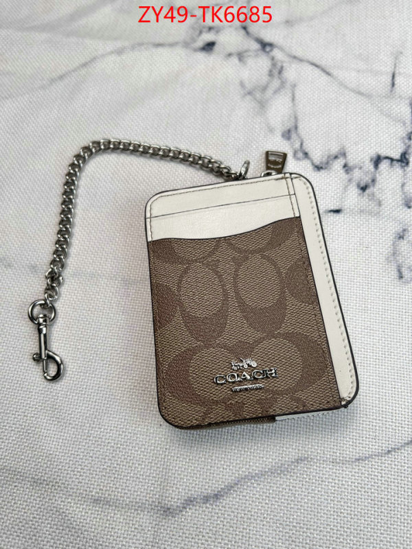 Coach Bags(4A)-Wallet sellers online ID: TK6685 $: 49USD,