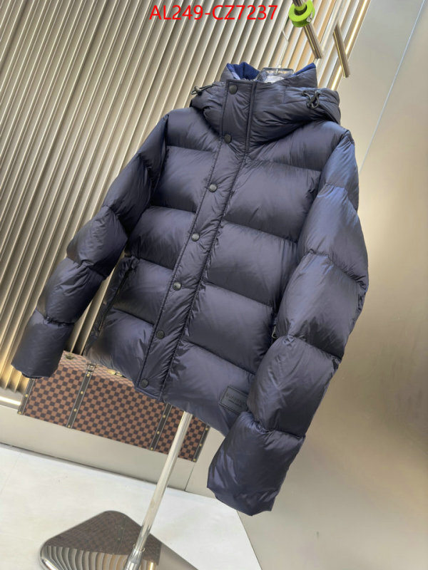 Down jacket Men-Burberry replica 1:1 high quality ID: CZ7237 $: 249USD
