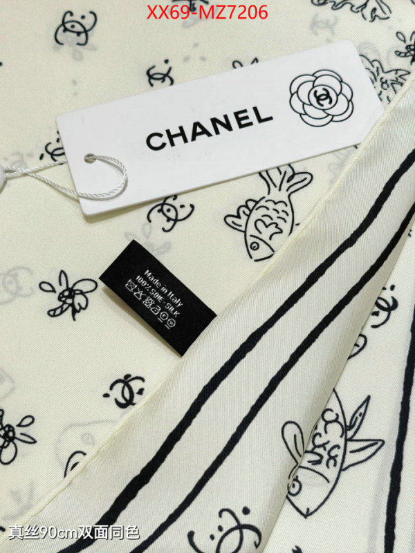 Scarf-Chanel buy 2024 replica ID: MZ7206 $: 69USD