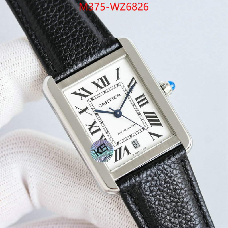 Watch(TOP)-Cartier cheap ID: WZ6826 $: 375USD