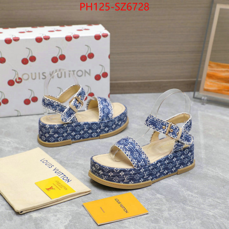 Women Shoes-LV wholesale designer shop ID: SZ6728 $: 125USD